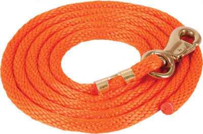 Solid Poly Lead Rope, Bull Snap