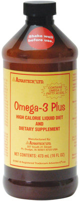 Omega-3 Plus High Calorie Liquid, 16 oz