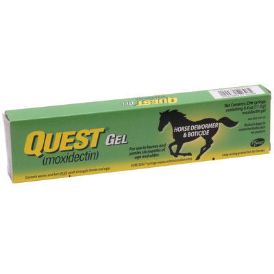 Quest Gel Horse Dewormer, 1-dose
