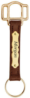 Perri&#39;s Halter Cheek Key Chain with Nameplate