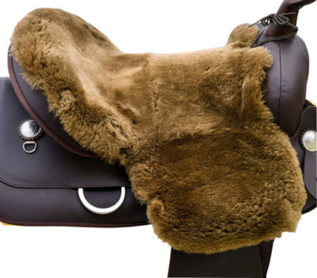 Deluxe Western Merino Sheepskin Seat Cushion