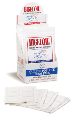Bigeloil Poultice Hoof Pads