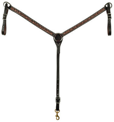 Antique Copper Dots Breast Collar