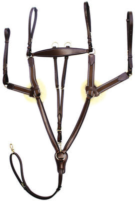 Pro 5 Point Elastic Breastplate Martingale