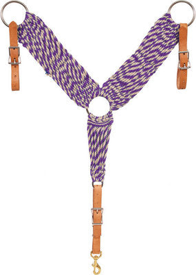 Color Twist Mohair Breast Collar, Horse