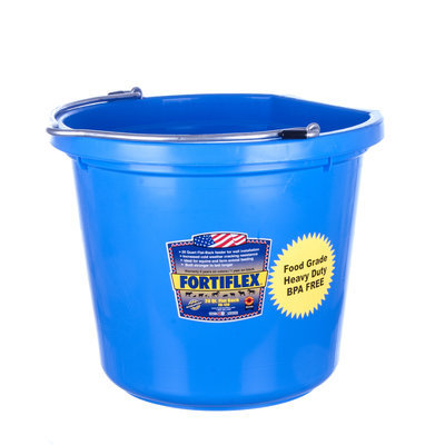 20 Quart Flatback Bucket (5 Gallon)