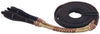 Rolled Rawhide Split Reins, 8 foot