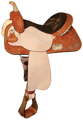Aurora High Horse Barrel Saddle, Regular 6.5&amp;quot;