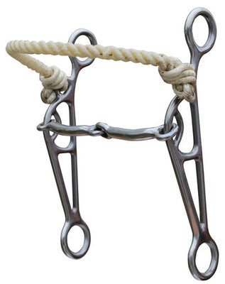 Professional&amp;#39;s Choice Snaffle Mouth Combination Lifter Bit