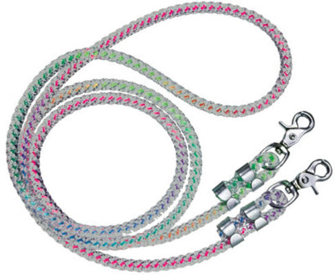 Rainbow Core Rubber Rein