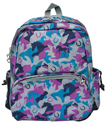 &quot;Lila&quot; Camo Backpack