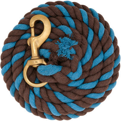 Colored Cotton Lead Ropes, 10&#39; L