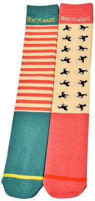 2017 Horseware Ireland Knee Socks, 2 pair