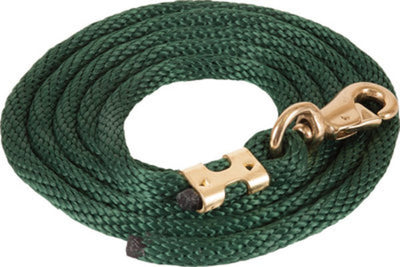 Solid Poly Lead Rope, Bull Snap