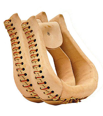 Leather Bell Bottom Stirrups