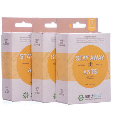 Stay Away Natural Repellents (3) 4 oz packs