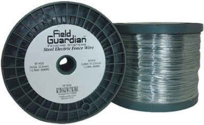 Electric Fence Wire Galvanized Steel, 14 ga