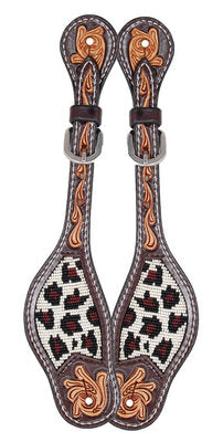 Safari Beaded Ladies Spur Straps