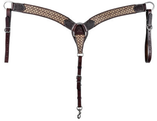 Rafter T Branded Breast Collar