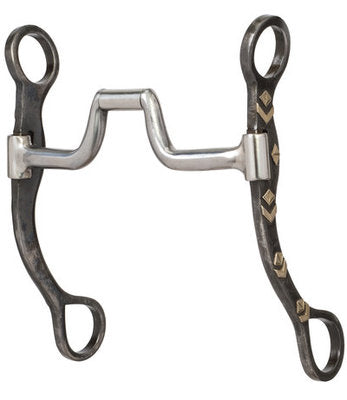 Professional Shank Bit with Sweet Iron Square Port Mouth