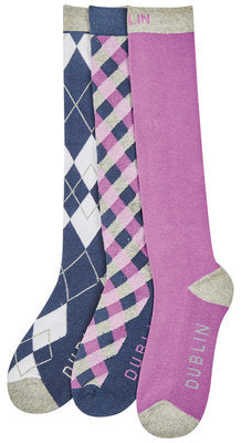 Dublin Diamond 3-Pack Socks