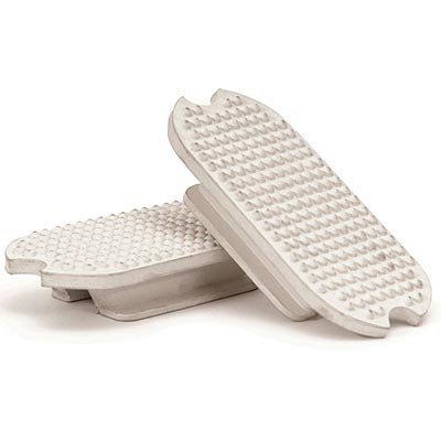 Jeffers Fillis Stirrup Pads (white), pair