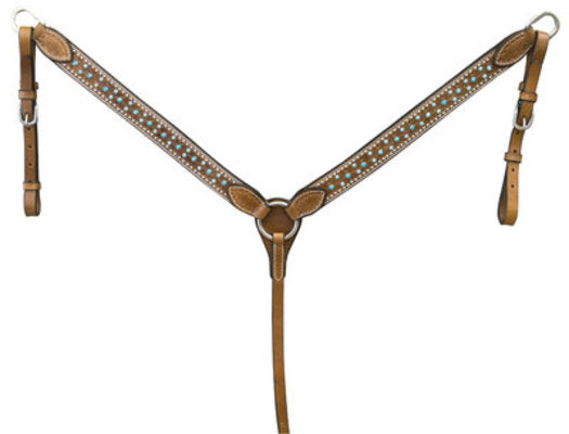 Buffalo Leather Turquoise Dots Collection