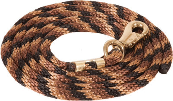 Poly Colorful Lead Rope, Bull Snap