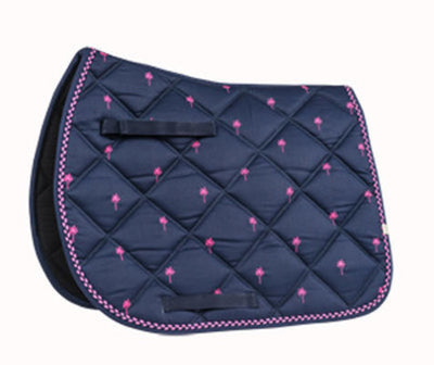 Lettia Collection Embroidered All Purpose Saddle Pad