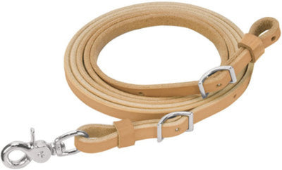 Harness Leather Flat Roper Rein, ┬¢&quot; X 8&#39;