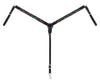 Turquoise Cross Multicolor Embroidered Breast Collar