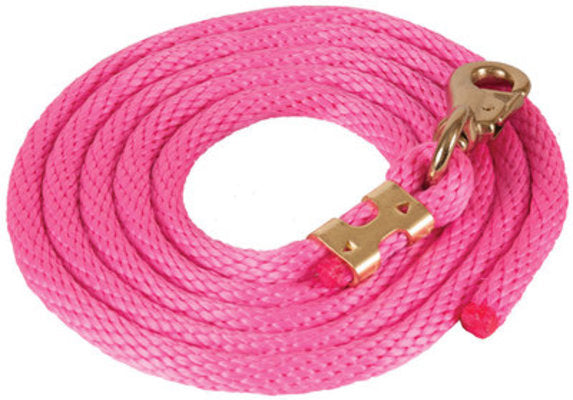 Solid Poly Lead Rope, Bull Snap