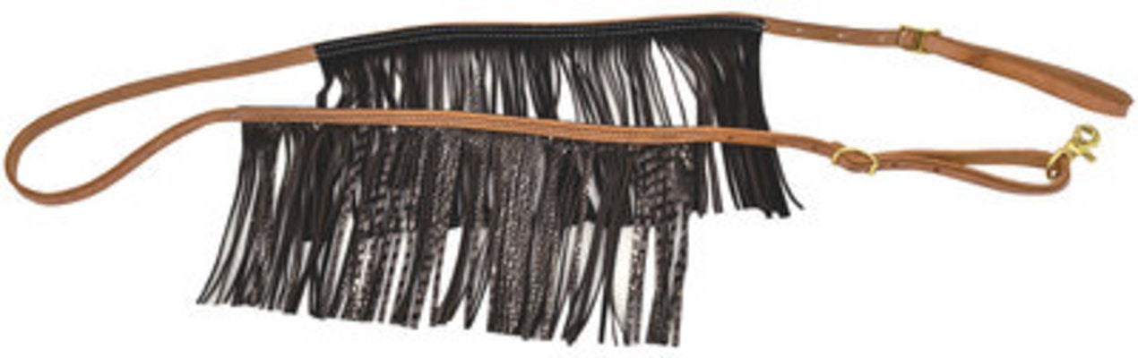 Show Stopper Fringe Barrel Rein