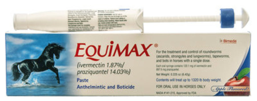 EquiMax Horse Wormer Paste, 1-dose