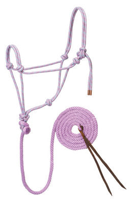 Diamond Braid Roper Halter &amp; Lead