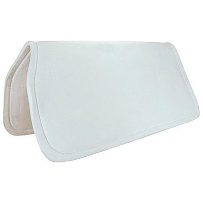 Reinsman 1/2&amp;quot; Felt Saddle Pad, White,  30&amp;quot; x 30&amp;quot;