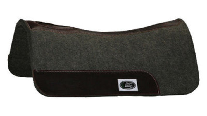 Cactus Felt Barrel Saddle Pad, Gray (28&amp;quot; x 28&amp;quot;)