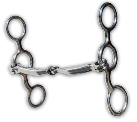 Equisential Performance Short Shank Bit, Smooth Snaffle