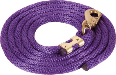 Solid Poly Lead Rope, Bull Snap