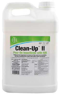 Clean-Up II Pour-On Insecticide with IGR