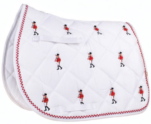 Lettia Collection Embroidered All Purpose Saddle Pad