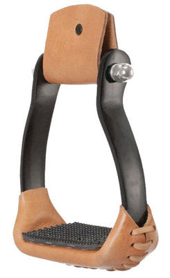 Polished Aluminum Barrel Racer Stirrups