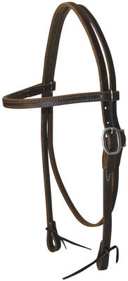 Heavy Oiled Browband Headstall
