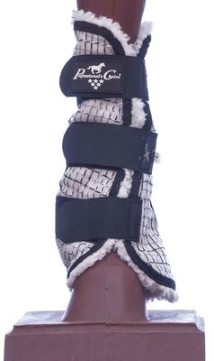 Professional&amp;#39;s Choice Fly Boots, Gray/Black