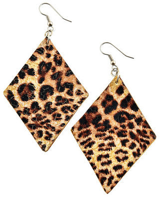 Cheetah Diamond Earrings