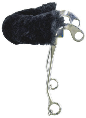 Merino Sheepskin Hackamore Cover, 10&quot;