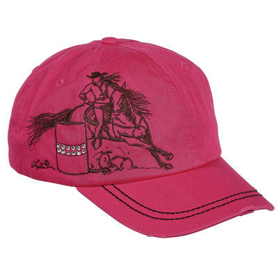 &quot;Lila&quot; Barrel Racer Embroidered Cap