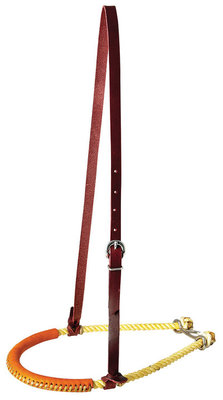 Oxbow Leather Covered Rope Noseband