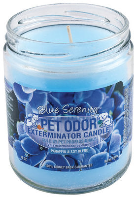 Pet Odor Exterminator Candle, Blue Serenity