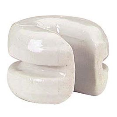 Porcelain Insulators, pkg of 10